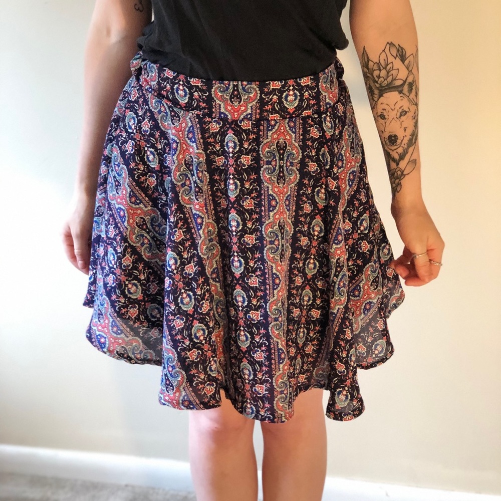 Paisley skirt